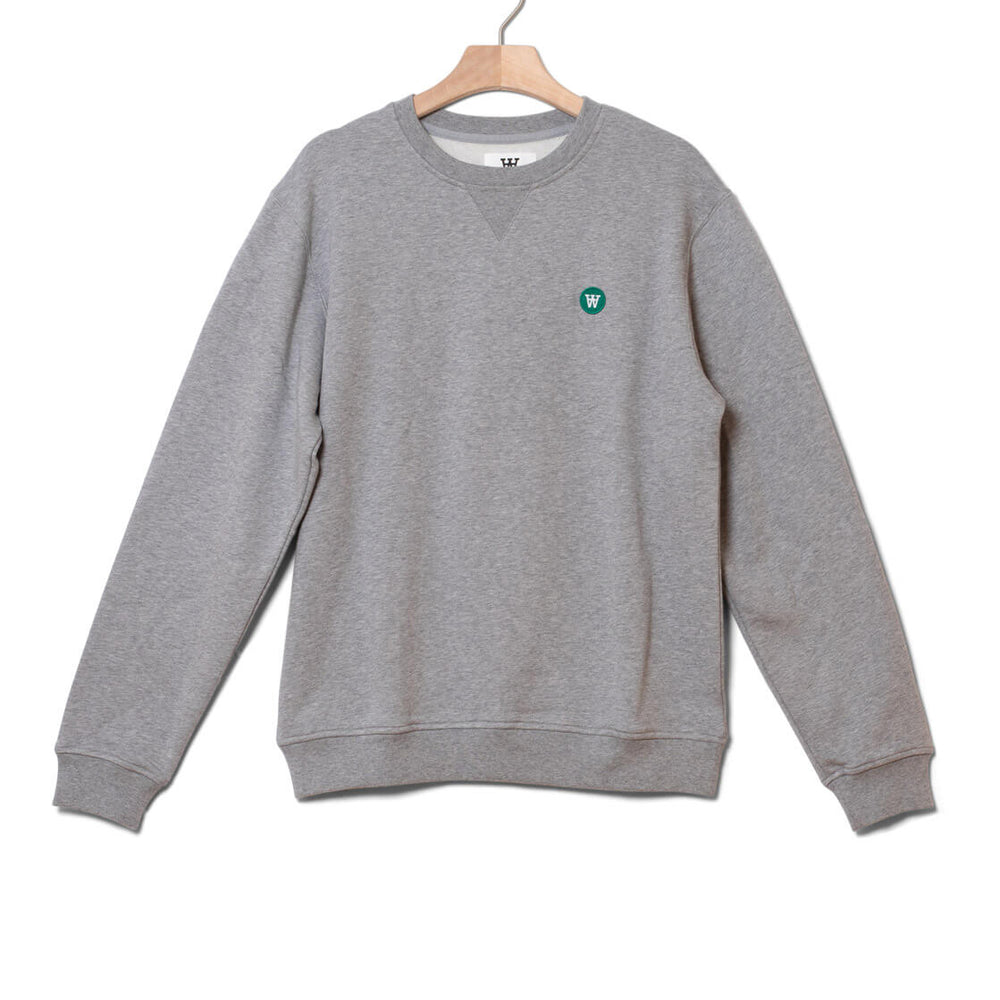 Wood Wood Sweater Tye grey melange