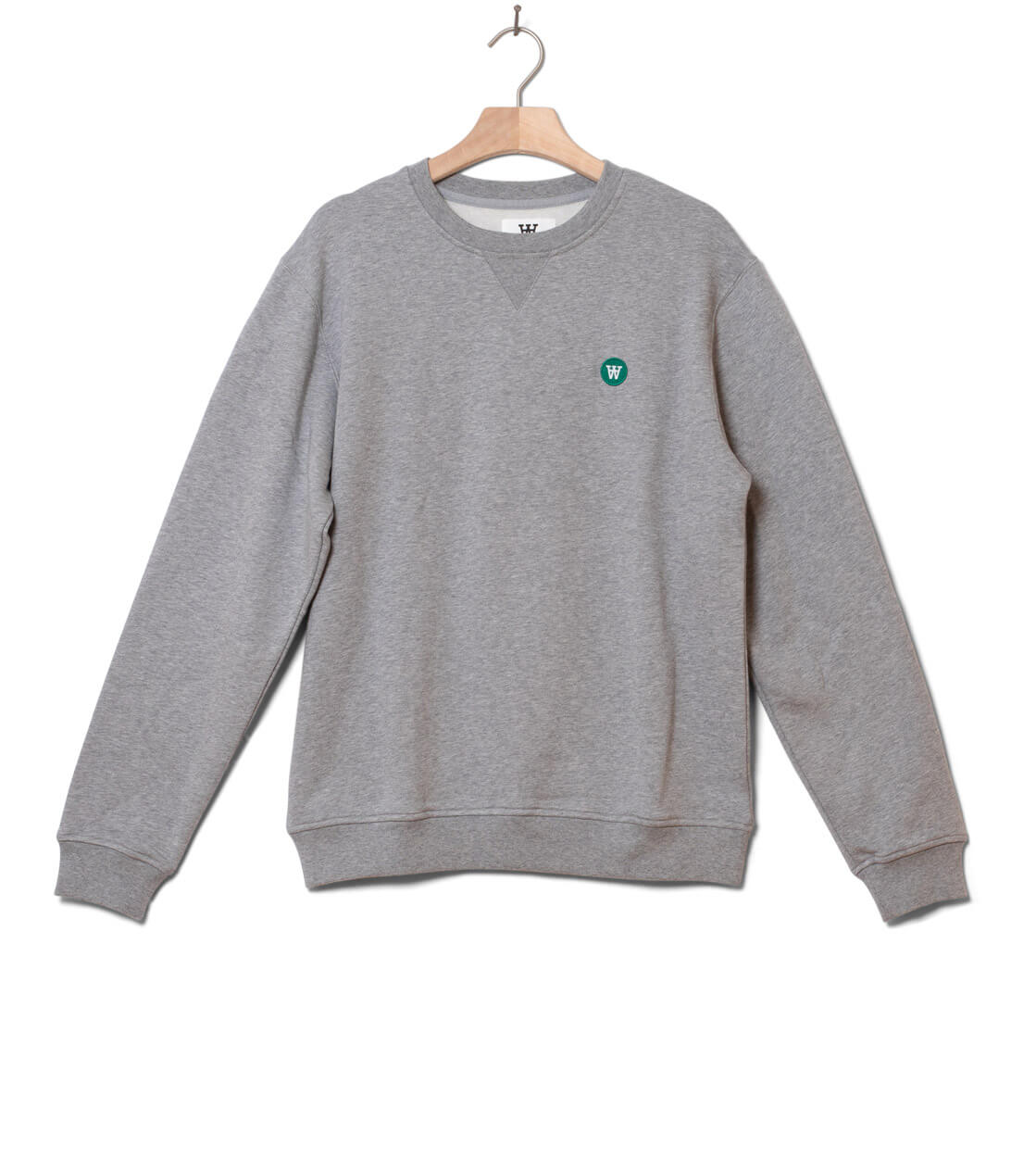 Wood Wood Sweater Tye grey melange