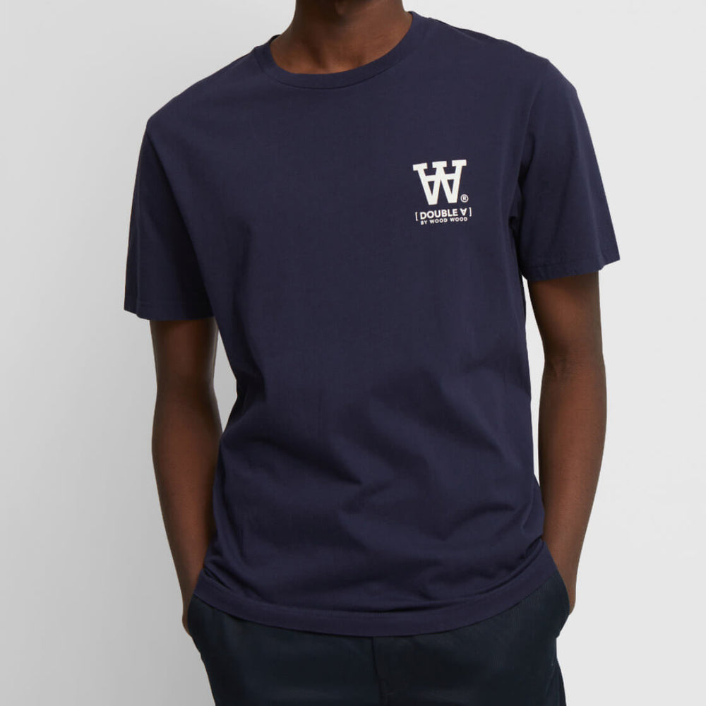 Wood Wood T-Shirt AA Ace blue navy