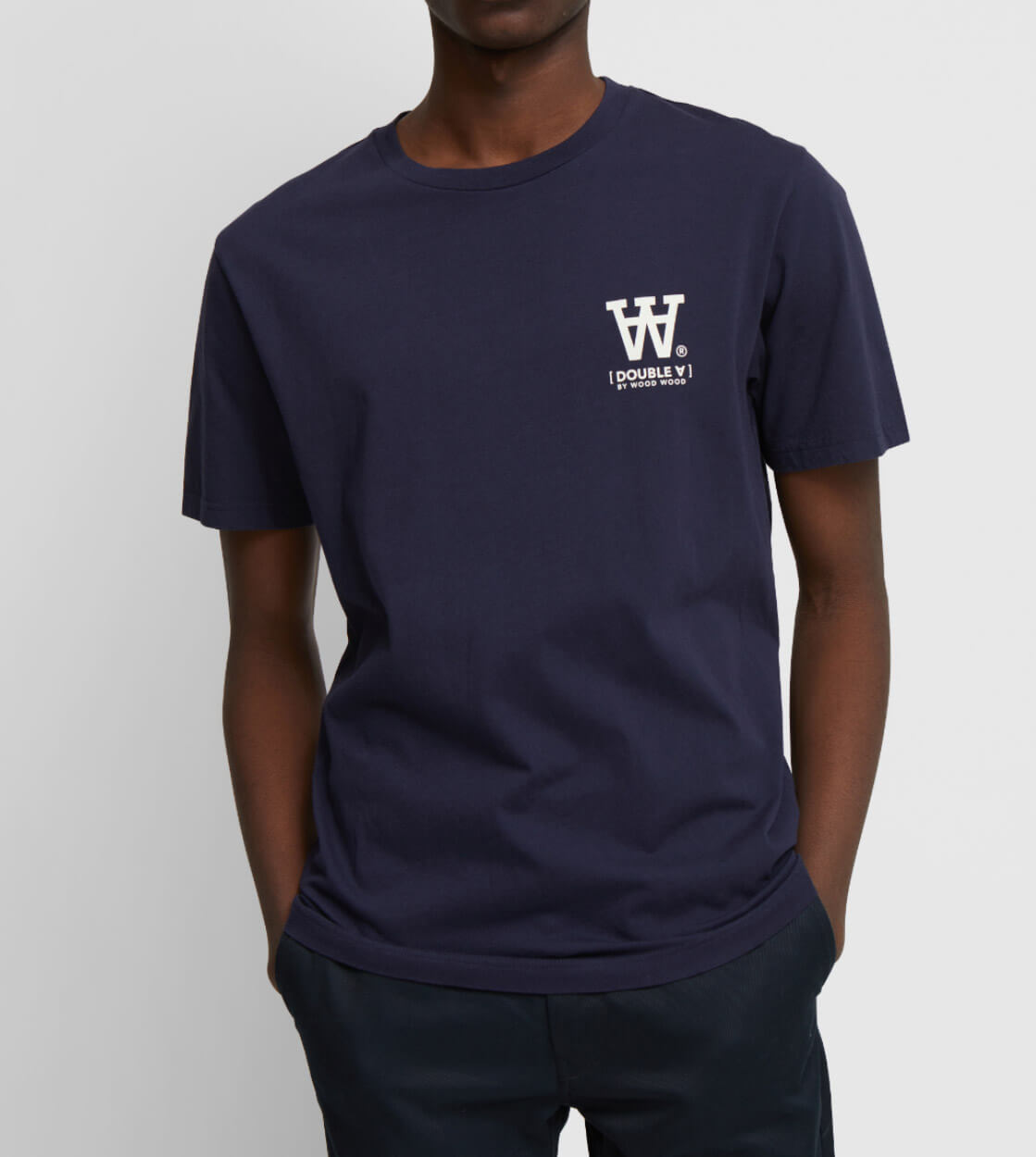 Wood Wood T-Shirt AA Ace blue navy