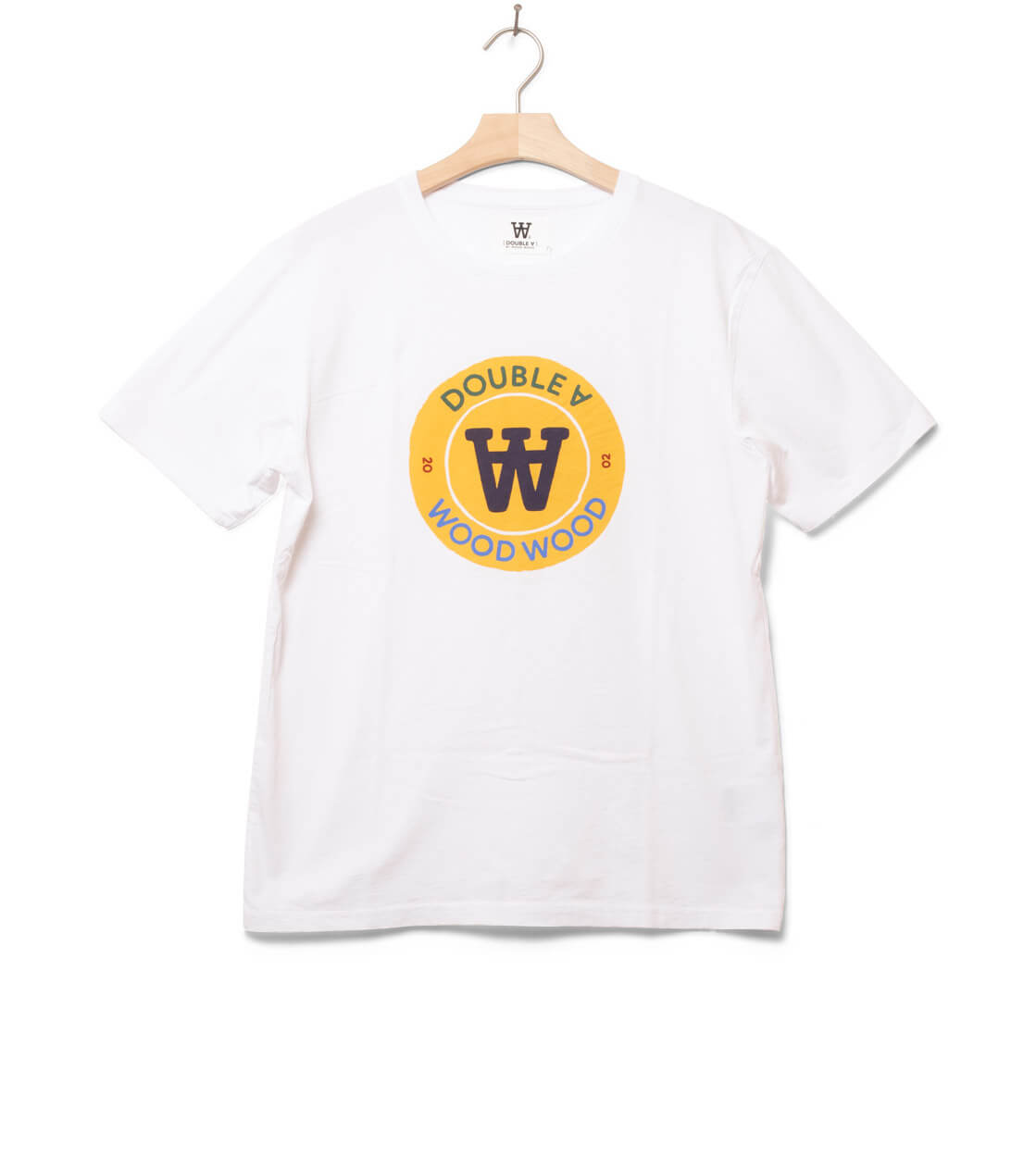 Wood Wood T-Shirt Ace Crest white