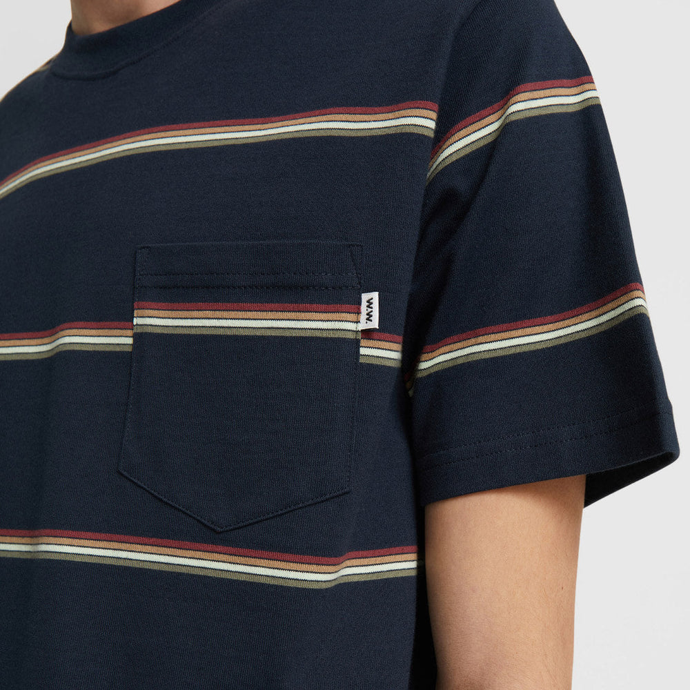 
                      
                        Wood Wood T-Shirt Bobby Stripe blue navy
                      
                    