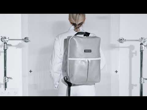 Freitag Backpack Fringe brown/beige/white